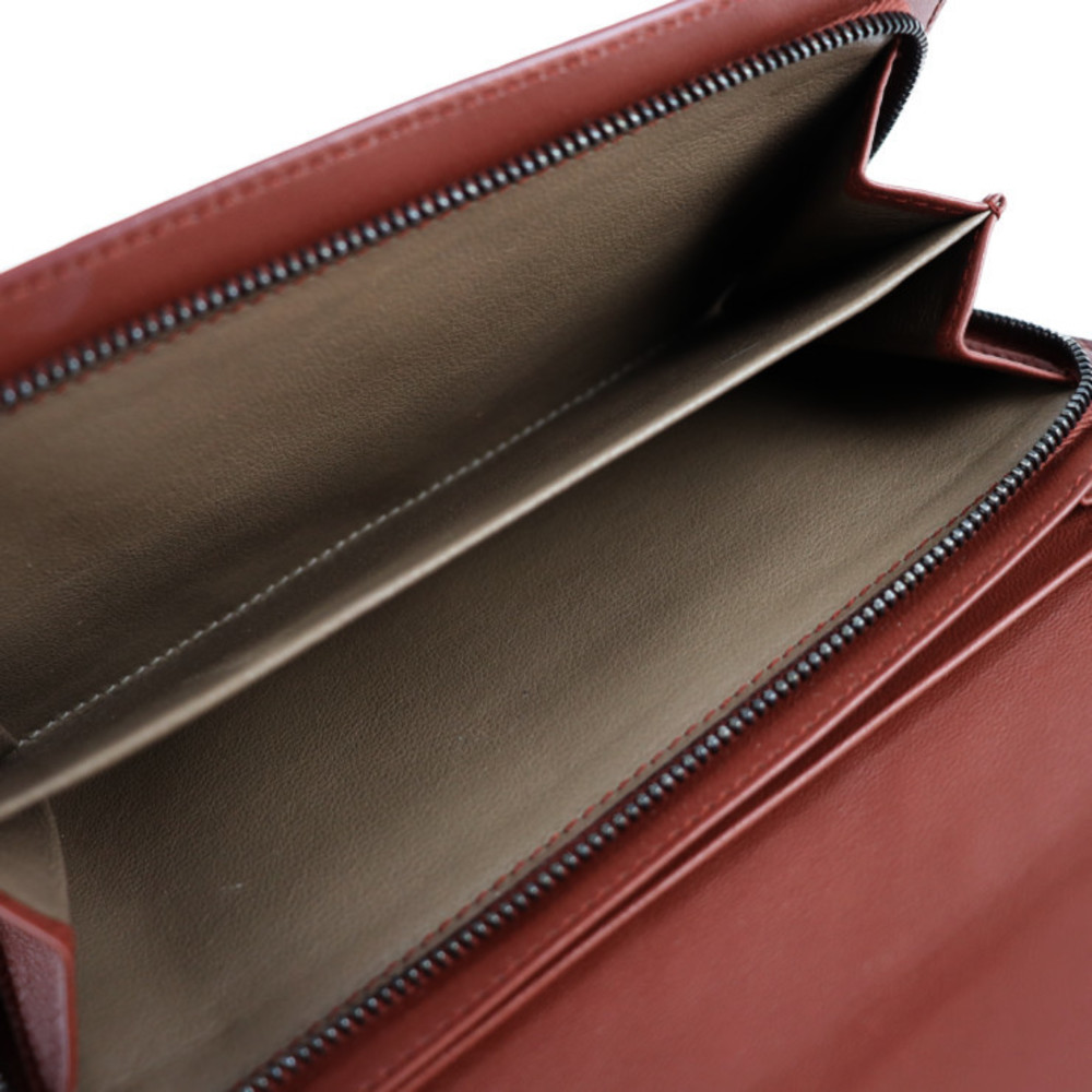 Bottega Veneta Wallet Python Pink Dark - image 5